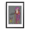 <span style="color: #bc5f8e;">Köpekli Kadın</span>