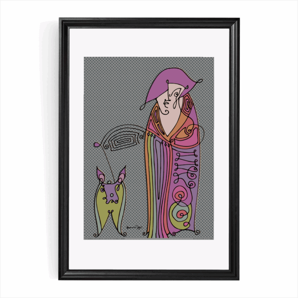 <span style="color: #bc5f8e;">Köpekli Kadın</span>